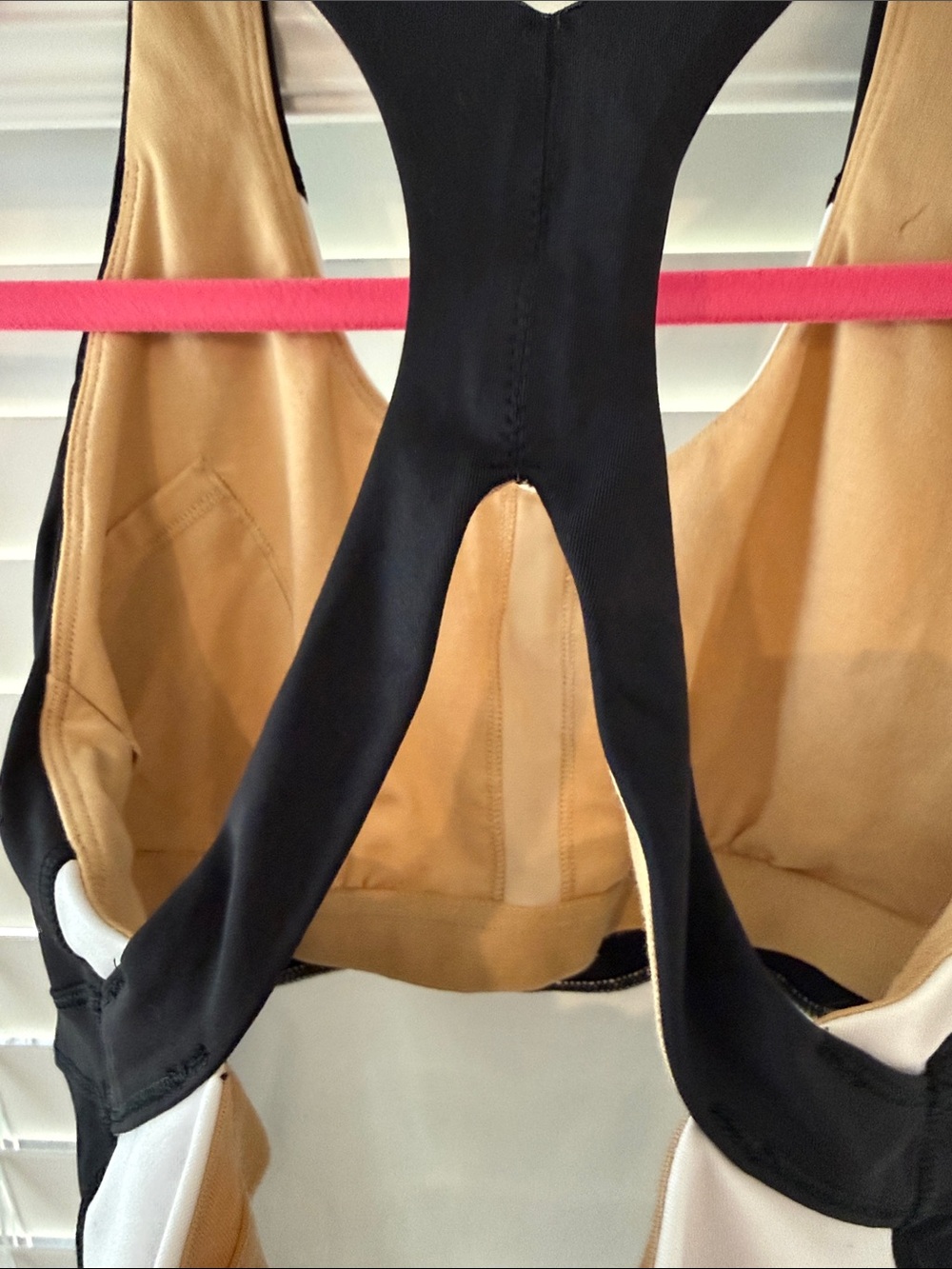 lululemon athletica Black, White & Tan Racerback Tank - Picture 4 of 7